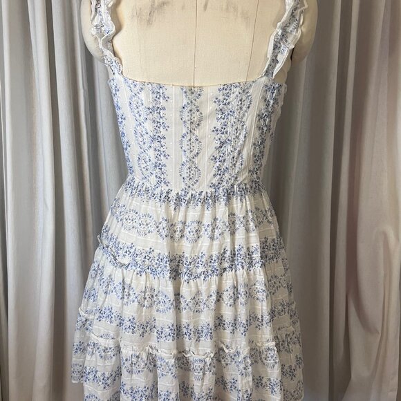 Saylor Cottage Core Corset Mini Dress - Picture 6 of 8